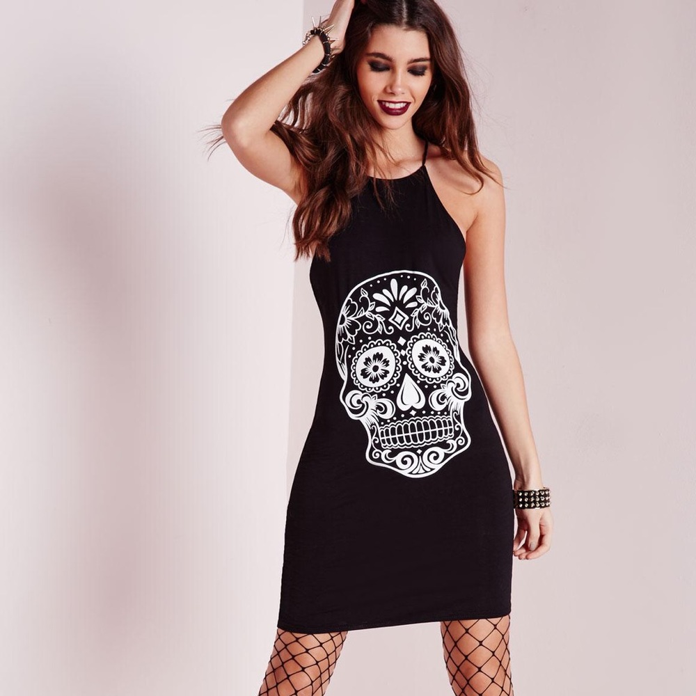 Missguided skull dress